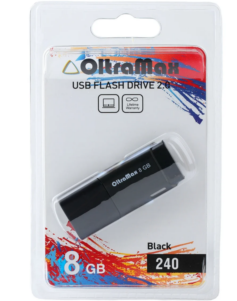 USB накопитель 8 GB Oltramax OM-8GB-240 USB 2.0