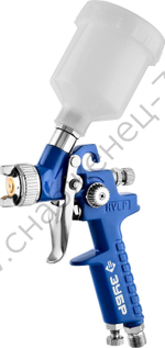 ЗУБР PRO 150, 0.8 мм, пневматический краскопульт с верхним бачком, Профессионал (06454-0.8)
