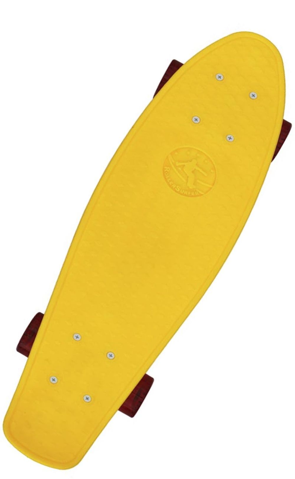 Пенни борд Rollersurfer Urbanboard Plaine 24" желтый