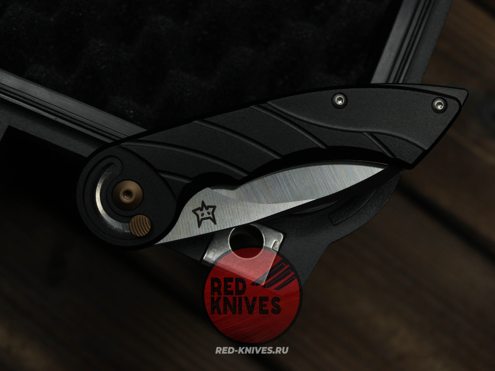 Ножи FOX KNIVES Radius Black - черная рукоять