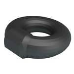 Черное эрекционное кольцо Kayke (Цвет: черный)