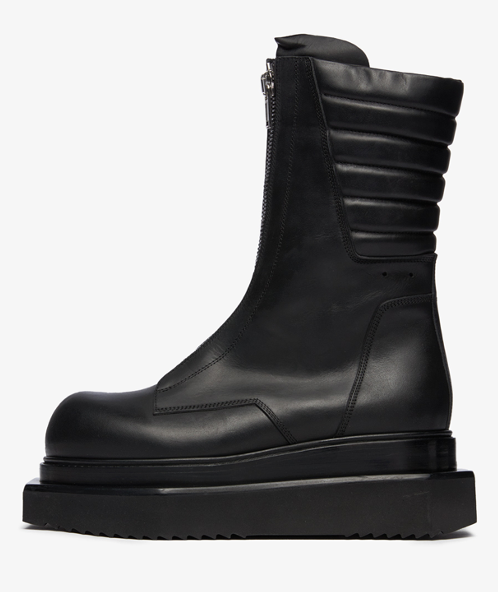 Rick Owens | Leather Moto Cyclops Boots