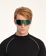 Спортивные очки с диоптриями GOG Prometheus / Photochromic Green/Black / Reflex Green