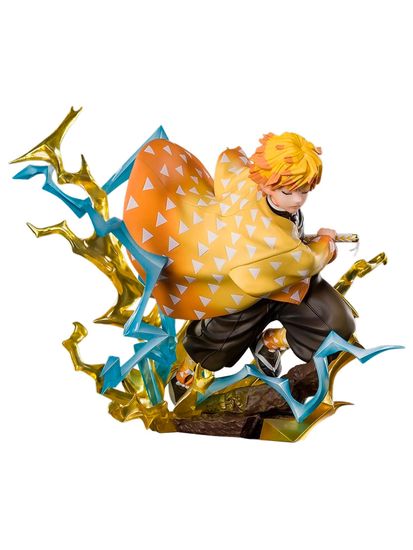 Фигурка Tamashii Nations Figuarts Zero Demon Slayer Kimetsu no Yaiba Zenitsu Agatsuma Thunderclap / Фигурка по мотивам аниме "Истребитель демонов", Зеницу Агацума