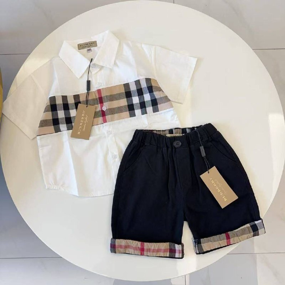 Детский комплект с шортами BURBERRY
