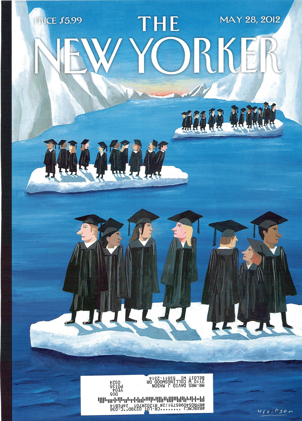 Журнал The New Yorker 28-05-2012, обложка