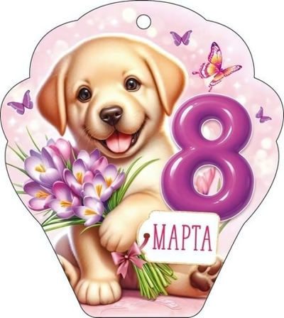 Открытка "8 Марта!" 9.0001694