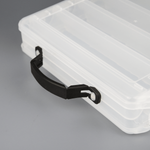 Коробка для воблеров двусторонняя 9+9 отделений (340х220х50мм)