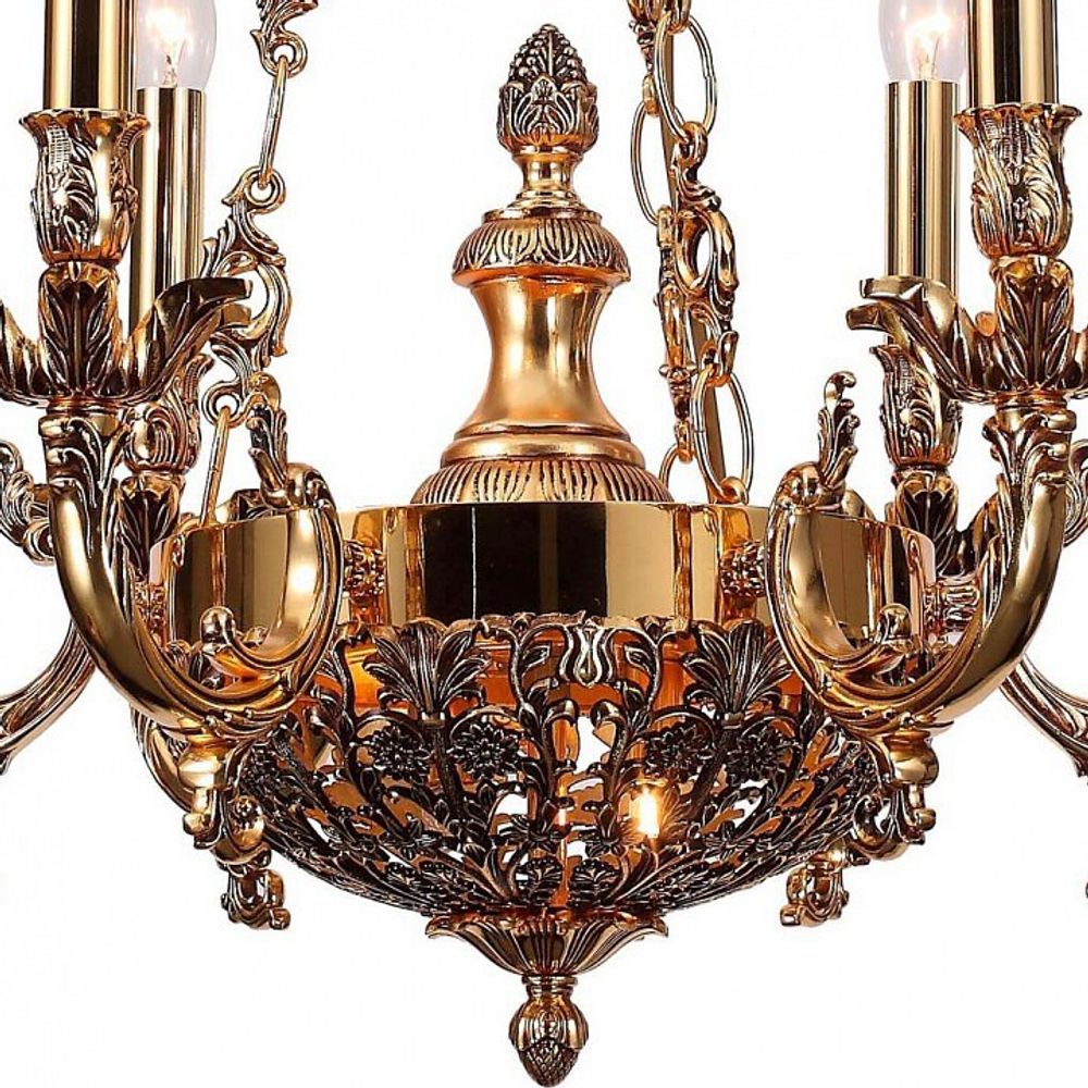 Подвесная люстра Lucia Tucci Firrnze FIRENZE 1781.6.2 antique gold