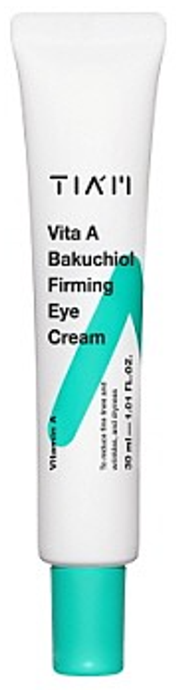 TIAM Vita A Bakuchiol Firming Eye Cream крем для кожи вокруг глаз с бакучиолом 30мл