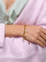 Браслет "Amour mix chain" Gold