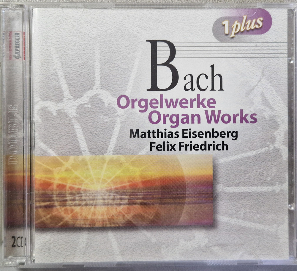 CD:  Bach — «Organ Works» (2000)