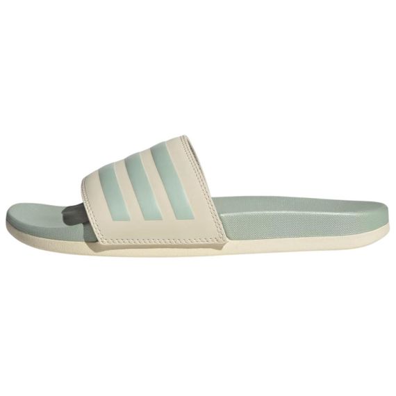 Adidas Adilette 'Wonder White Linen Green Metallic'