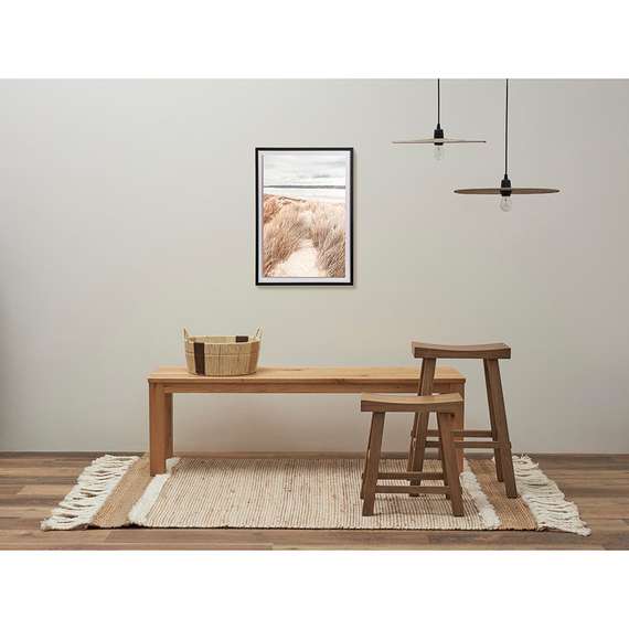 Светильник подвесной vinger, D42х8 см, бежевый