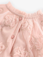 Платье для девочки Next B41-774, Персиковый