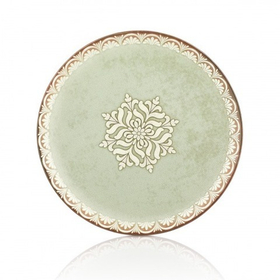 Тарелка круглая d=27 cм,фарфор,серия "ROME"