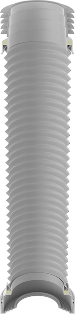 УДЛИНИТЕЛЬ ГИБКИЙ ДЛЯ УНИТАЗА АРМИРОВАННЫЙ 280-560 ММ AQUANT