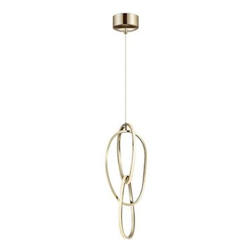 Подвесной светодиодный светильник 4875/32L золото Space Odeon Light Exclusive