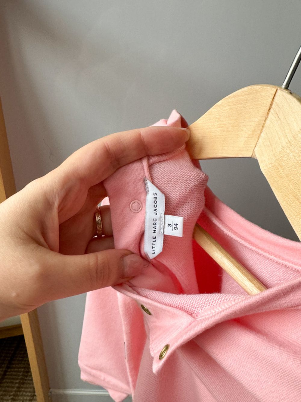 Хлопковое платье Little Marc Jacobs, 98