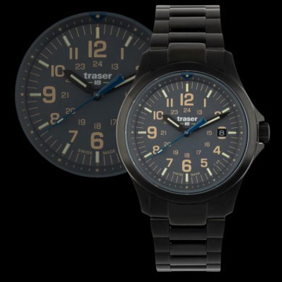 Швейцарские тактические часы Traser P67 Officer Pro Grey 111073
