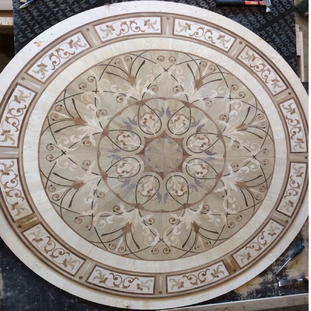 Художественный паркет Розетка R-16