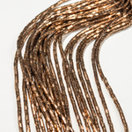 Гематин (гематит), разделитель многогранник 3мм, оттенок "Бронза"