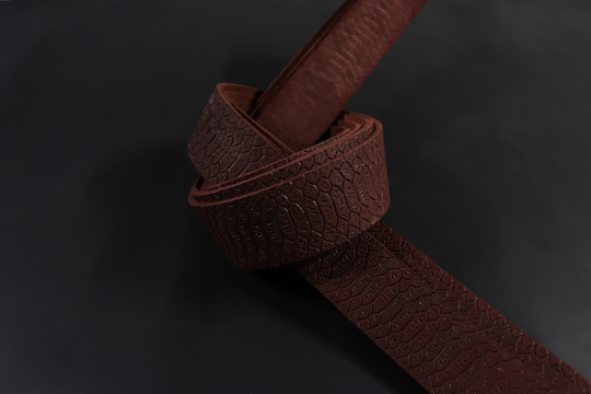 Ременная заготовка Бордо + Плита Королевская Кобра