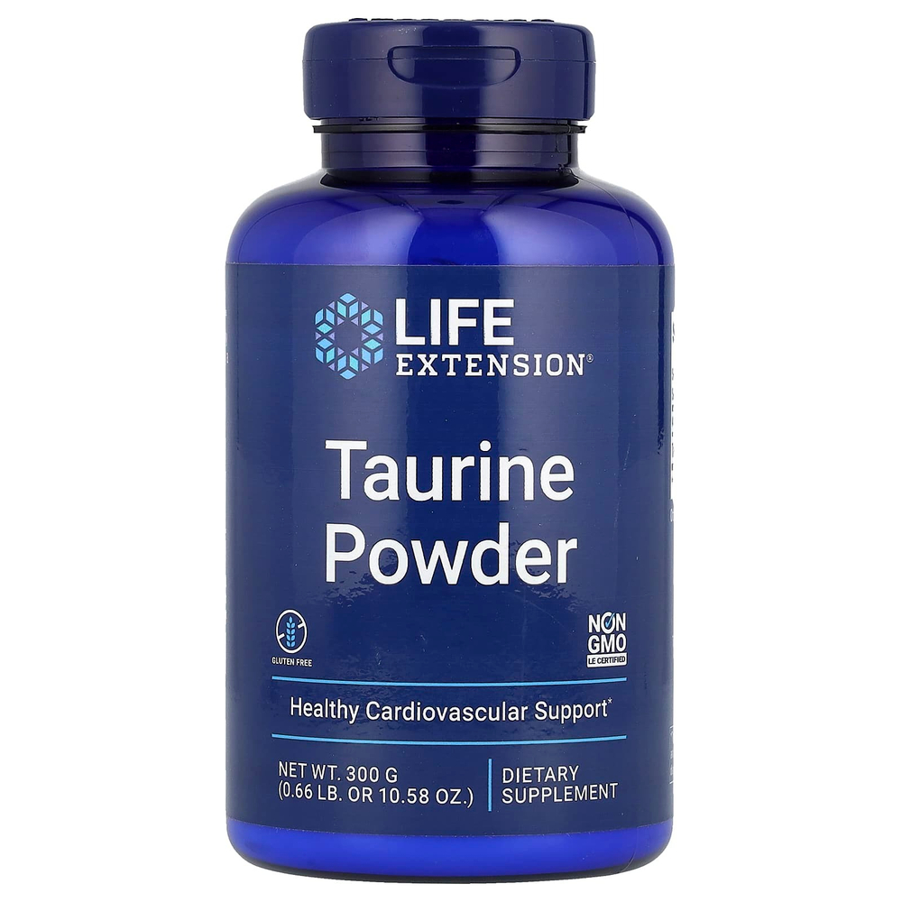 Life Extension, таурин в порошке, 300 г (10,58 унции)