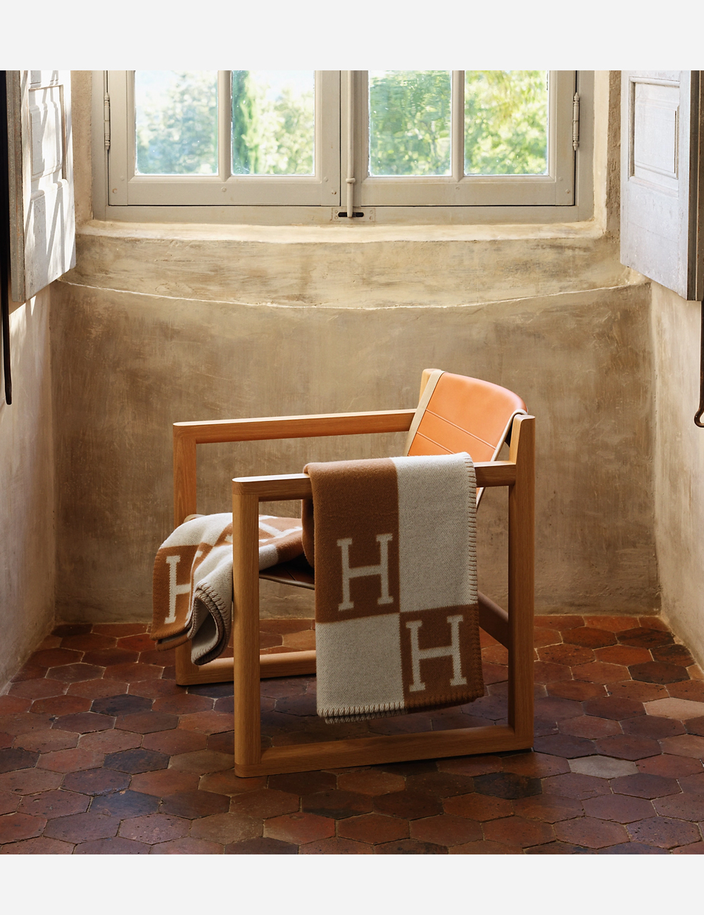 Плед Hermes Avalon "Сamel" (H102668M 52)