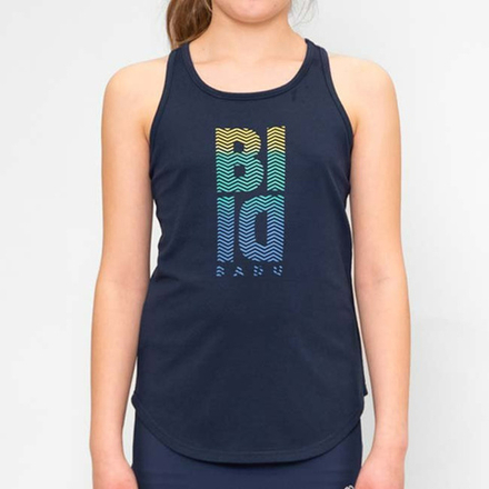 ОДЕЖДА ДЛЯ ТЕННИСА Девочки, Майка BIDI BADU GRAFIC ILLUMINATION CHILL .