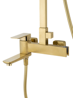 Душевая система WONZON & WOGHAND EDGE, Брашированное золото (WW-88739003-BG)