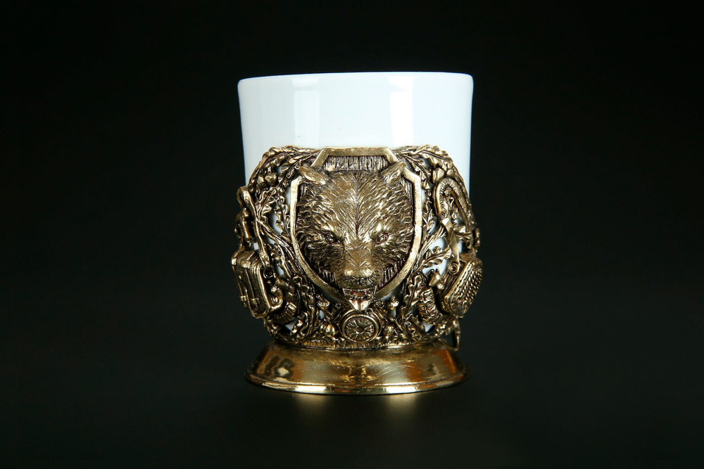 Чашка для кофе "Трофейный Медведь"