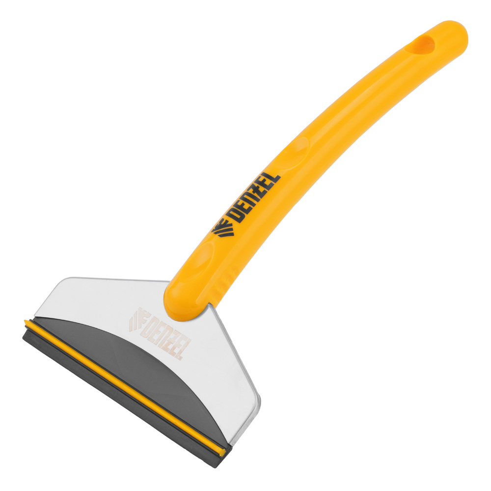 Скребок для удаления льда с водосгоном, усиленный, удлиненный Denzel