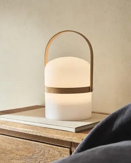 ZARA HOME БЕСПРОВОДНАЯ НАСТОЛЬНАЯ ЛАМПА С РУЧКОЙ