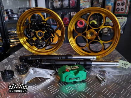 BURUNDUK СУППОРТ СЕТ D3 DIO AF / ZX