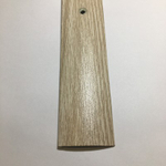 Порог-стык 30мм "Вега-Н" 1,8м Дуб беленый декор алюм.