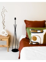 Торшер напольный с абажуром в гостиную современный