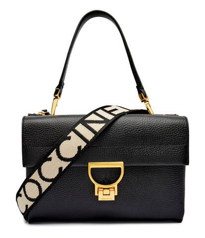 Кожаная сумка через плечо Coccinelle - черный(E1 ND8 12 08 01)