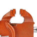 Тиски слесарные, 150 мм, поворотные, с наковальней Sparta