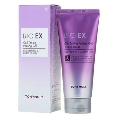 Tony Moly Антивозрастной пилинг-гель для лица  - BIO EX Cell Toning Peeling Gel  ,120 мл