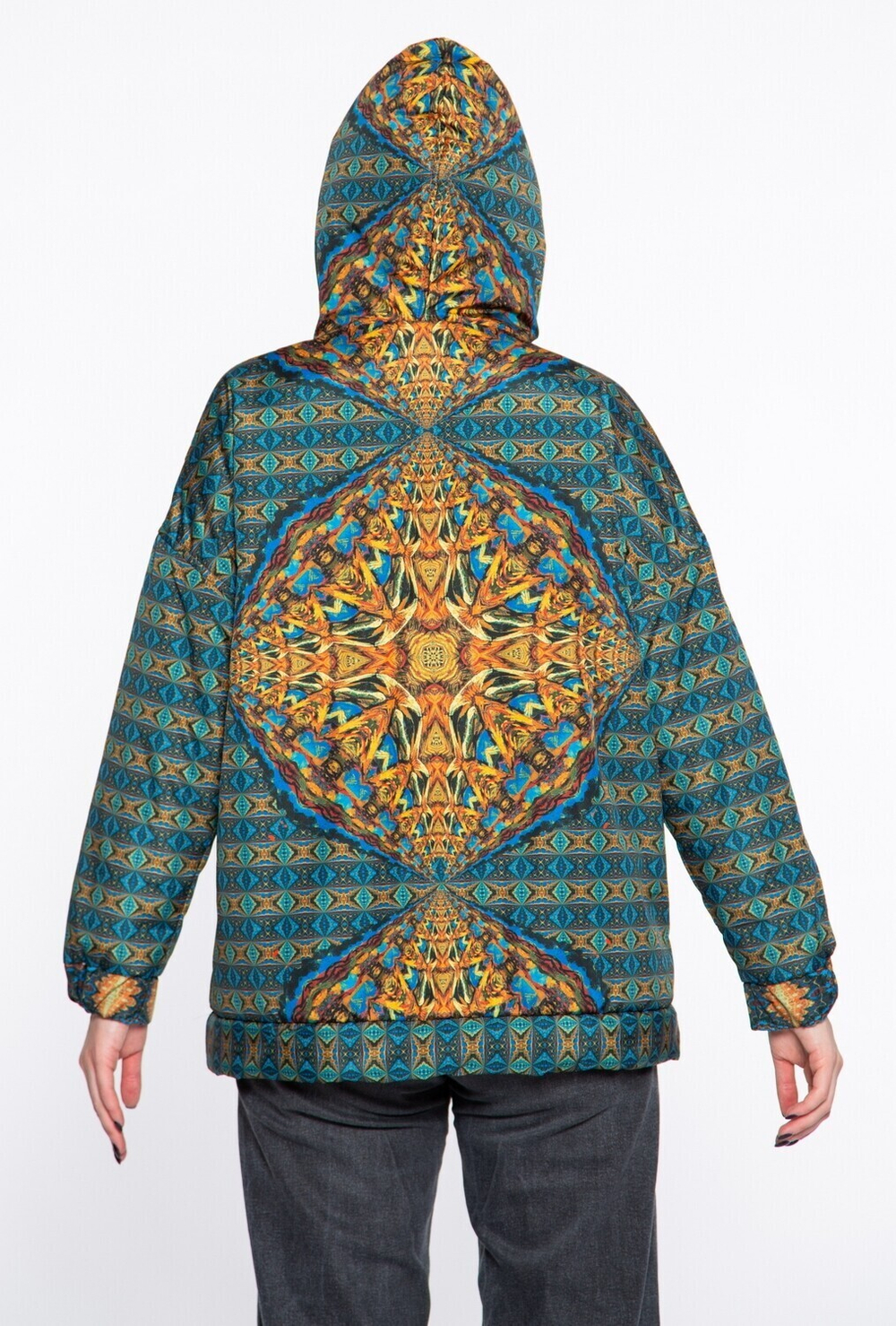 Куртка "Подсолнухи", по мотивам картины Ван Гога "Подсолнухи (F452)