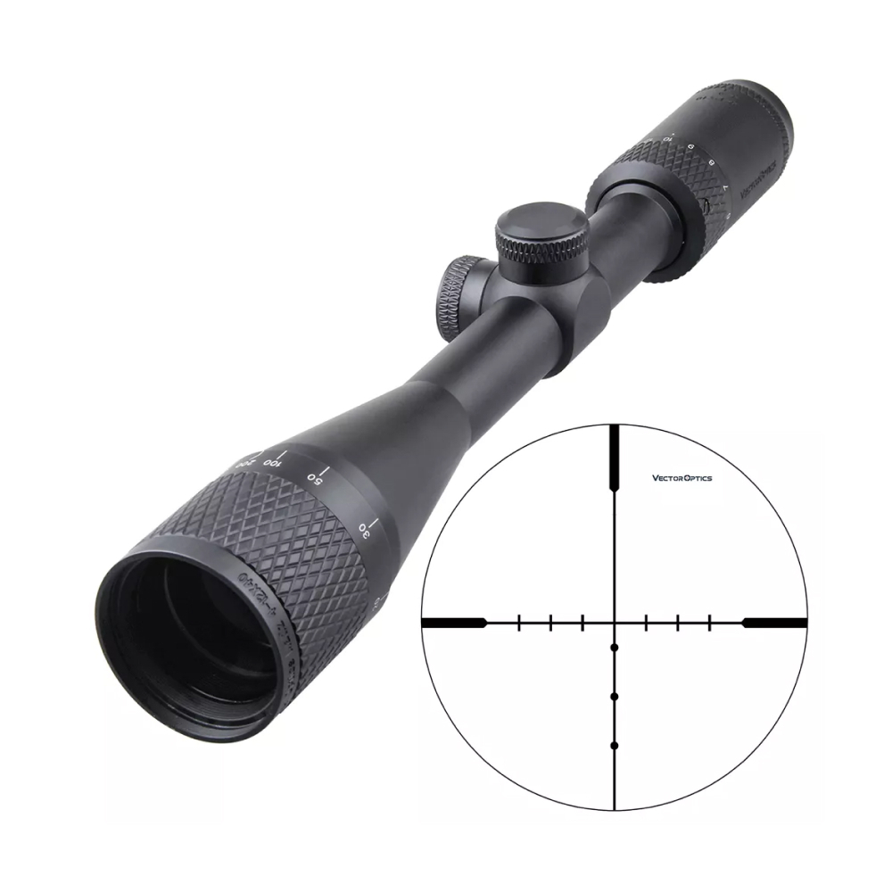 Оптический прицел Vector Optics 25,4мм SFP Matiz 4-12x40 ( установка на Тигр, СВД, ОП-СКС,  / Сетка VOW-10BDC )