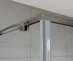 Душевой уголок Arno VSR-1A9012CL, 1200*900, хром, стекло прозрачное, , шт