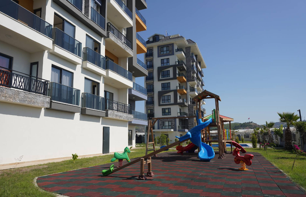 "TEKINOGLU Syedra Garden" Турция, Аланья, расположен в тихом месте, вдалеке от шума и городской суеты Аланья, всего 350 метров до Средиземного моря! В шаговой доступности вся городская инфраструктура