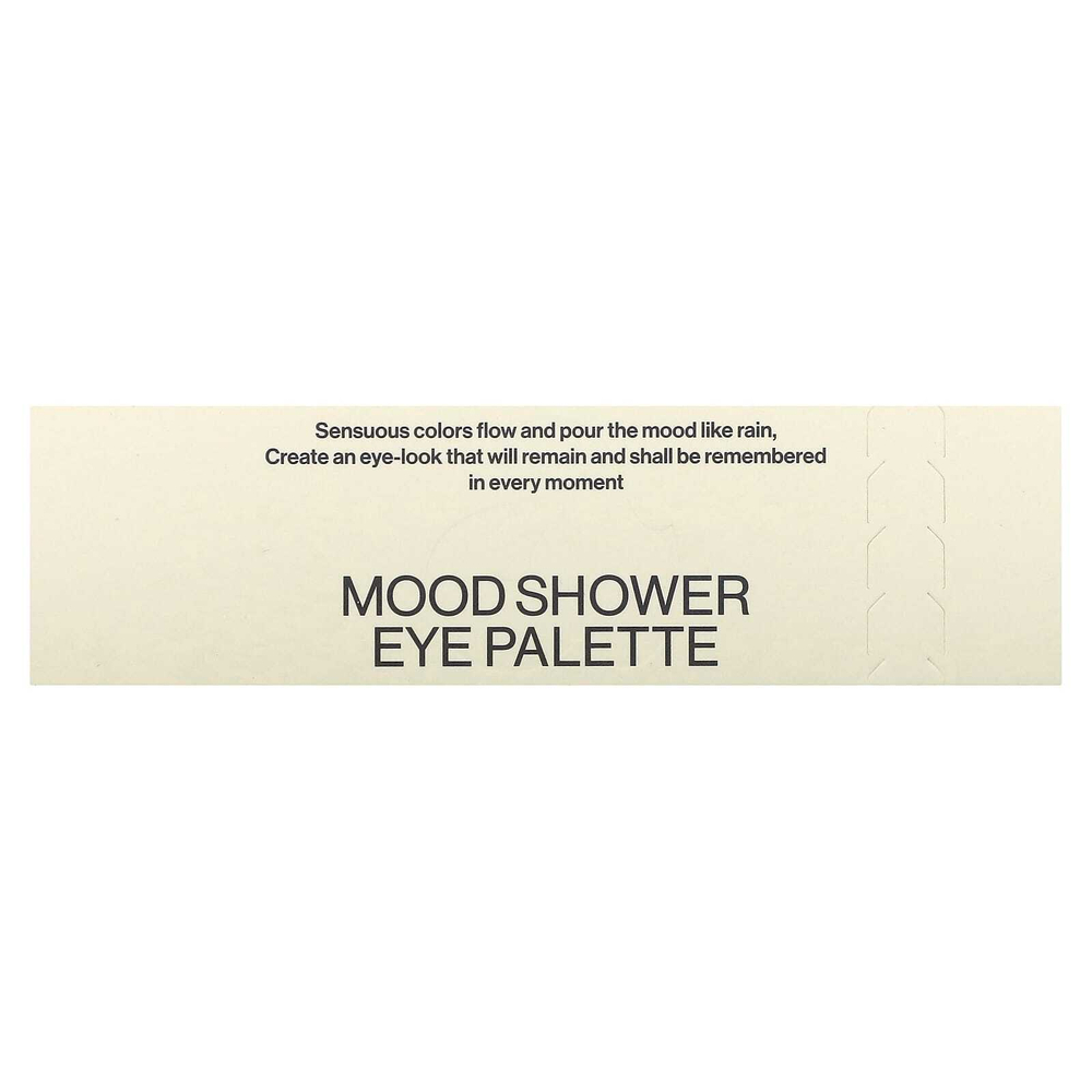 Unleashia, Mood Shower, палитра теней для век, оттенок № 2 Rose Shower, 4 г