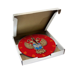 Настенные часы "символика Статистики 3d"