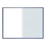 Книга учёта А4, 96л., клетка, обл. твердая 7БЦ, блок офсет, Staff, синяя