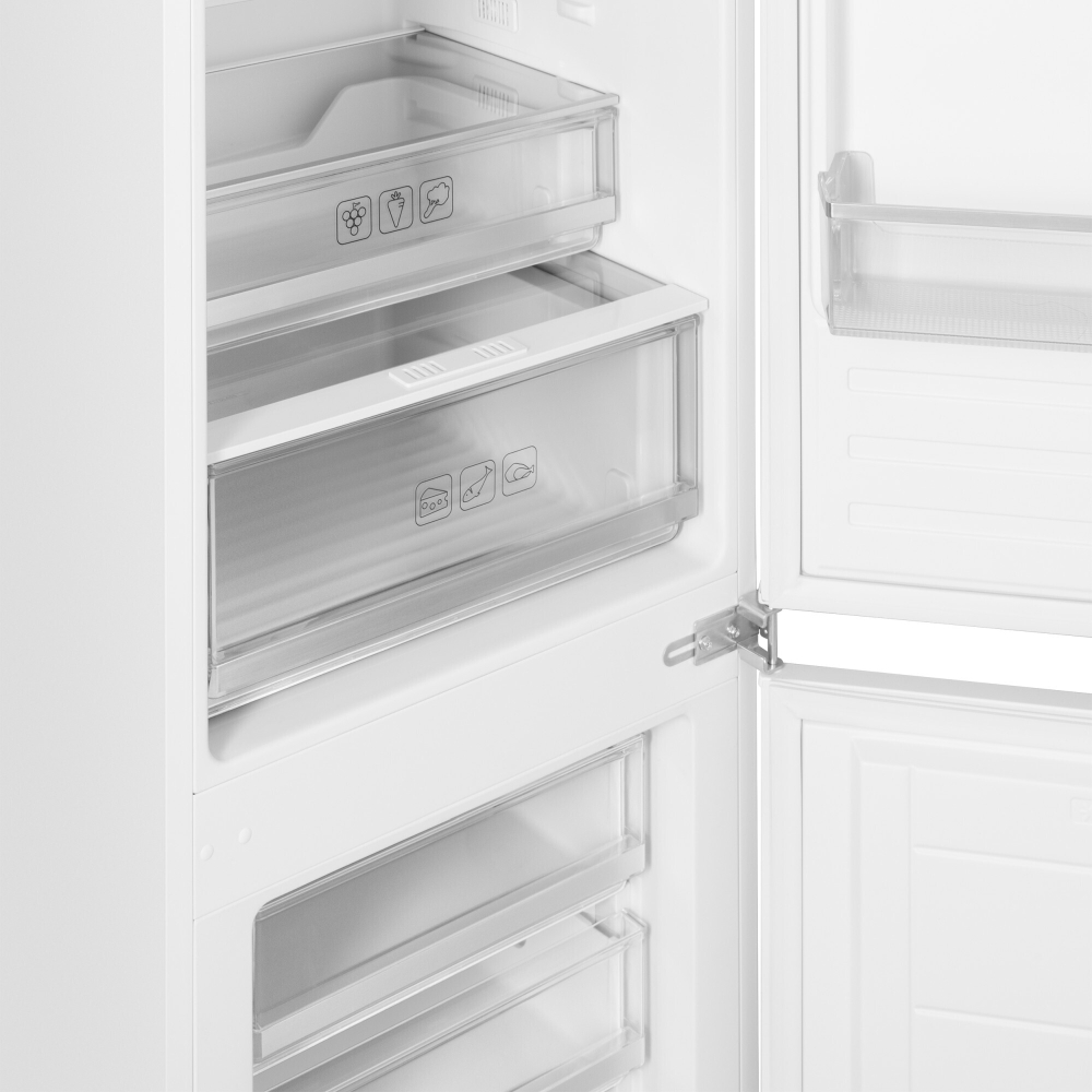 Встраиваемый холодильник Meferi MBR193 LOW FROST LIGHT фото 8
