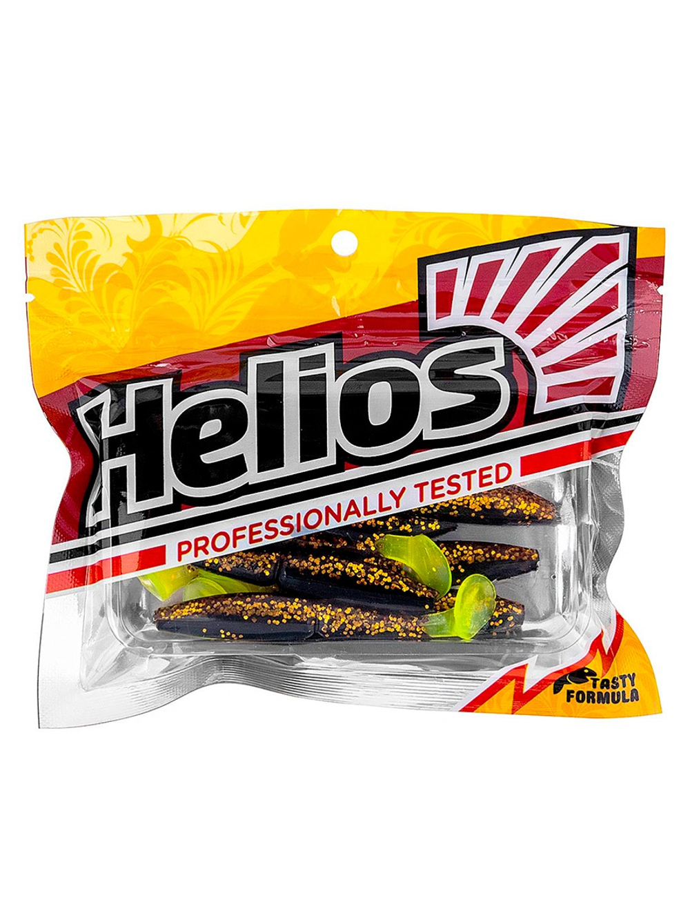 Виброхвост несъедобный Helios Guru 5,0"/12,7 см White RT 15шт. (HS-31/1-003-N-15)