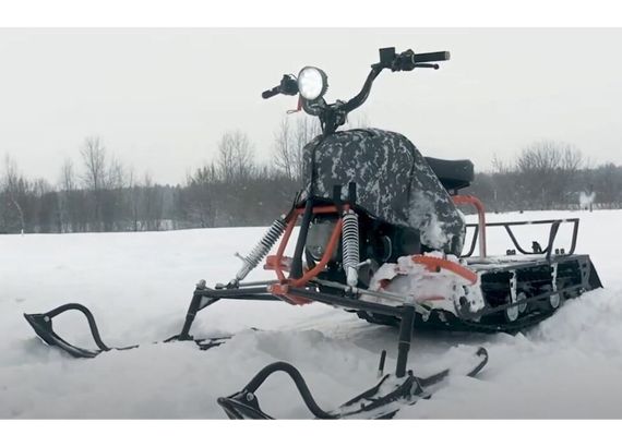 Мотобуксировщик ЛИДЕР Сигма 4